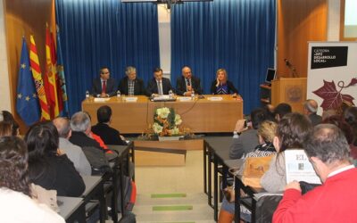 El presidente de la Diputación de Zaragoza participa en la entrega de diplomas del curso de Gestión Pública de la Cátedra DPZ- Desarrollo Local