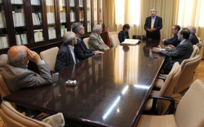 El centro Aragonés de Barcelona entrega sus medallas de socios de Honor a distintas personalidades Aragonesas.