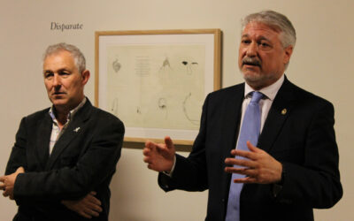 Fuendetodos acoge los «Dibujos y Disparates» de Yves y John Berger