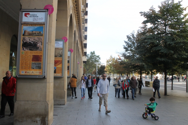 La DPZ promociona los atractivos del Aranda en la ciudad de Zaragoza