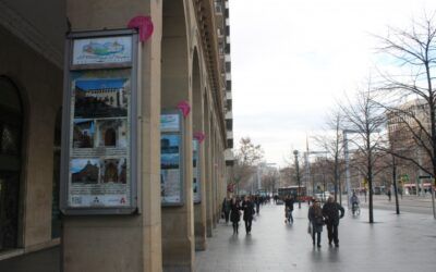 La DPZ promociona los atractivos de Veruela y Borja en la ciudad de Zaragoza