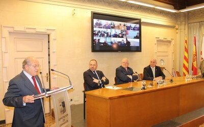 Los bomberos de la Diputación de Zaragoza conmemoran su 40 aniversario con el reto de seguir modernizándose
