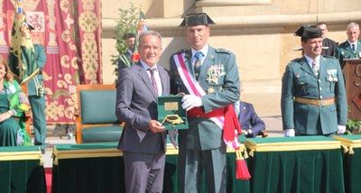 La Diputación de Zaragoza, premio Amigo de la Guardia Civil de Aragón