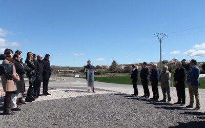 La DPZ invierte casi tres millones de euros en las obras de mejora de la carretera que une Tarazona con el límite de Navarra