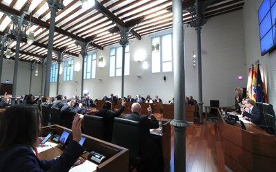 La DPZ aprueba un presupuesto de 196 millones de euros, el mayor de su historia, con los votos del PSOE, En Común-IU y Podemos-Equo
