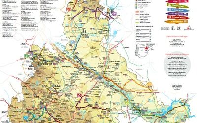 La Diputación de Zaragoza edita un nuevo mapa pensado para el turismo familiar y de aventura