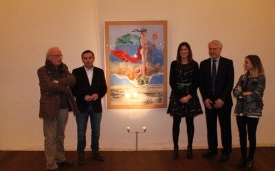 Natalio Bayo expone en Tarazona “Obra sobre papel”, una selección de obras originales