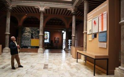 La exposición del 40 aniversario del Estatuto de Autonomía en el palacio de Sástago cierra sus puertas con más de 30.000 visitantes