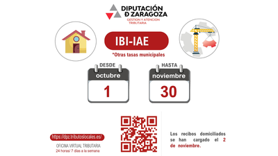La Diputación de Zaragoza recuerda a los ciudadanos que pueden realizar sus trámites tributarios por internet o por teléfono