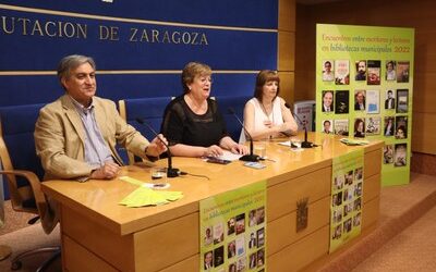 La campaña de animación a la lectura de la DPZ recorre las bibliotecas de 79 municipios con 12 autores aragoneses y actividades para niños