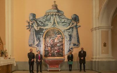 Las pinturas perdidas de Goya vuelven a la iglesia de Fuendetodos 85 años después de su destrucción durante la Guerra Civil