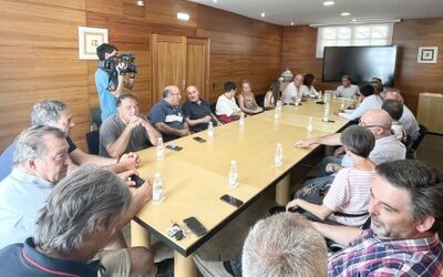 Sánchez Quero: “Los municipios afectados por el incendio de Añón de Moncayo no están solos, detrás está Diputación de Zaragoza”