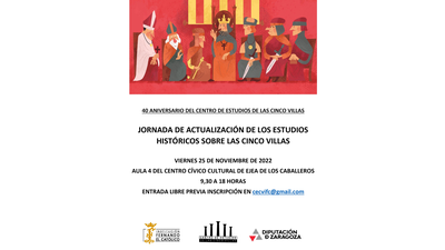 El Centro de Estudios de las Cinco Villas celebra su 40 aniversario con una jornada sobre la historia de la comarca