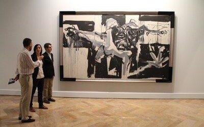 El palacio de Sástago acoge la exposición ‘Legado: de Saura a Ribera’, una selección de la amplia colección artística de la Diputación de Zaragoza