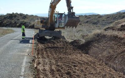 La Diputación de Zaragoza invierte 1,9 millones de euros en arreglar la carretera que une Valmadrid y La Puebla de Albortón
