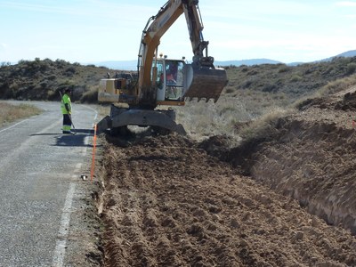 La Diputación de Zaragoza invierte 1,9 millones de euros en arreglar la carretera que une Valmadrid y La Puebla de Albortón