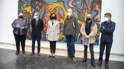 EL CENTRO DE ARTE Y EXPOSICIONES DE EJEA DE LA DPZ REABRE SUS PUERTAS CON UNA MUESTRA ANTOLÓGICA DE LA ATORMENTADA OBRA DE VÍCTOR MIRA