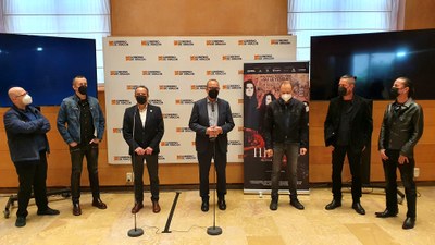 SÁNCHEZ QUERO Y FELIPE FACI RECIBEN A HÉROES DEL SILENCIO CON MOTIVO DEL ESTRENO DEL DOCUMENTAL QUE REPASA LA HISTORIA DEL GRUPO