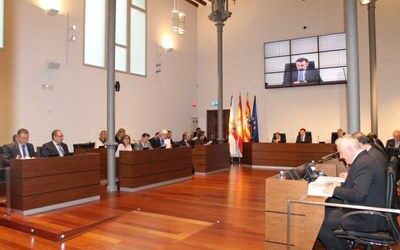 EL PLENO DE LA DPZ DA EL VISTO BUENO AL PLAN DE BARRIOS RURALES QUE CUENTA CON UN PRESUPUESTO DE 564.000 EUROS
