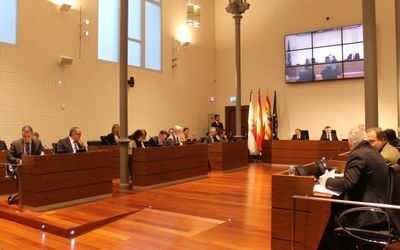 La DPZ aprueba un Presupuesto para 2015 de 152,3 millones de euros, lo que supone un incremento del 10,47 por ciento respecto al anterior