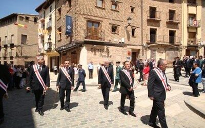 La Corporación Provincial participa en los actos de la festividad del Corpus Christi de Daroca