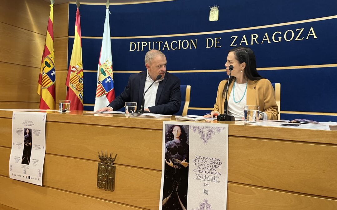 Borja se convierte un año más en el epicentro internacional del canto coral con una nueva edición de sus jornadas