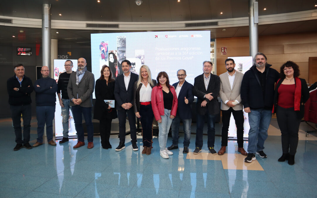 La Diputación de Zaragoza cofinancia dos de las cinco producciones aragonesas que aspiran a los Premios Goya 2022