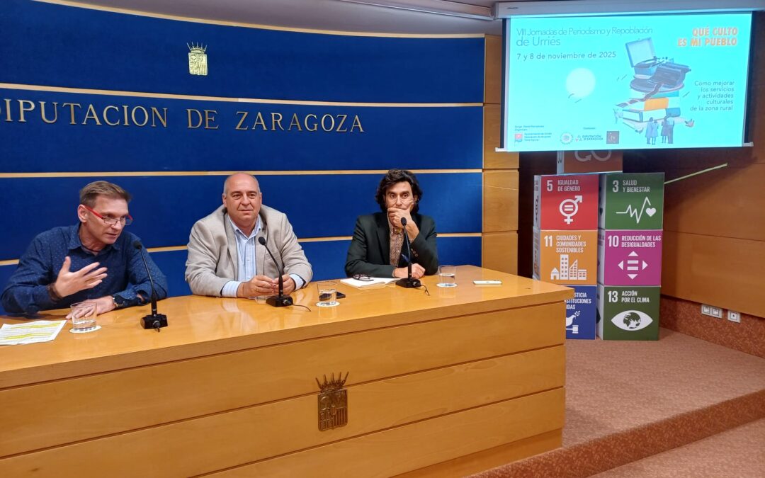 Urriés acoge este fin de semana la octava edición de las Jornadas de Periodismo y Repoblación, dedicadas a la cultura en los pueblos