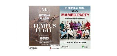 EL CICLO EN TORNO AL AGUA DE LA DIPUTACIÓN DE ZARAGOZA CONTINÚA ESTE FIN DE SEMANA EN IBDES Y JARABA CON DANZA Y MÚSICA