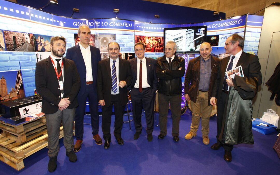 El presidente de la Diputación de Zaragoza participa en los actos del día de Aragón en Fitur