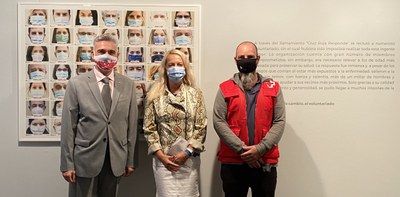 LA DIPUTACIÓN DE ZARAGOZA MUESTRA EN LA SALA 4º ESPACIO LA LABOR SOCIAL Y SANITARIA DE CRUZ ROJA DURANTE LA EPIDEMIA DEL CORONAVIRUS