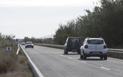 La Diputación de Zaragoza termina el arreglo de la carretera provincial ZP-5207 entre Alagón y Cabañas de Ebro tras una inversión de 526.000 euros