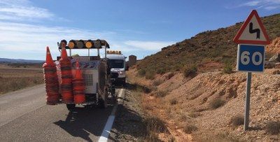 LA DIPUTACIÓN DE ZARAGOZA ADJUDICA UN CONTRATO DE 291.000 EUROS PARA MEJORAR LA SEÑALIZACIÓN Y LOS ELEMENTOS DE SEGURIDAD DE SUS CARRETERAS