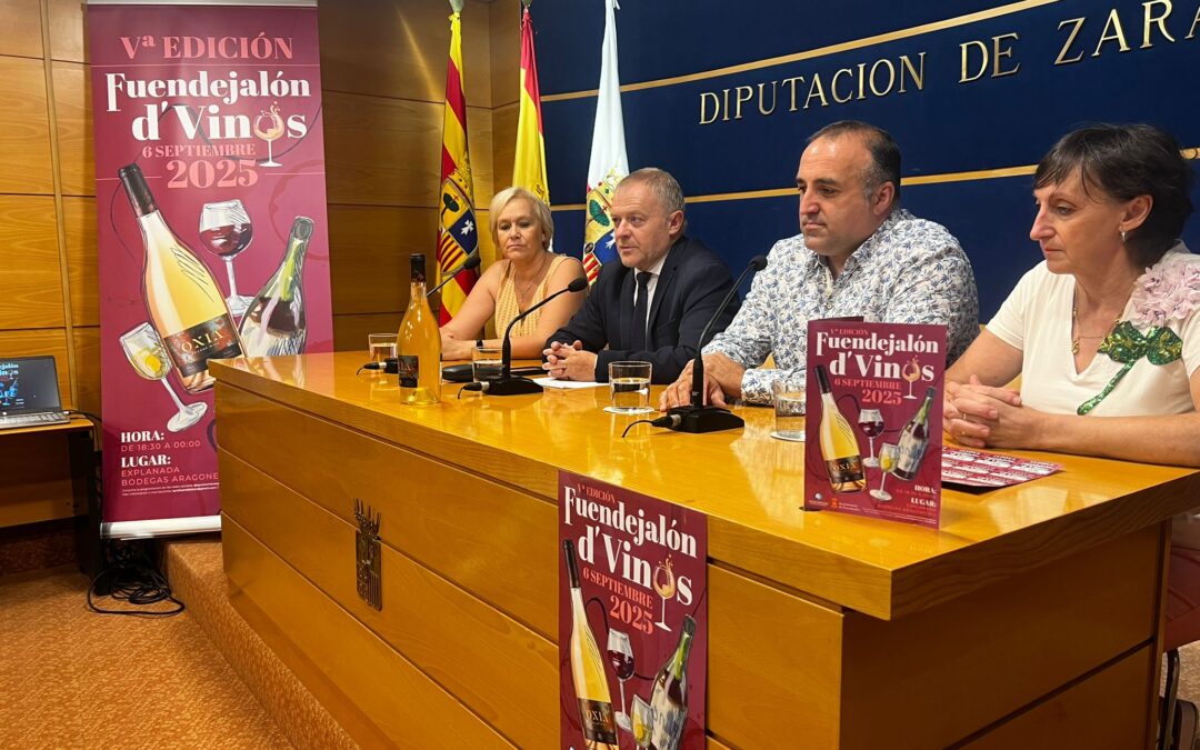 La V edición de Fuendejalón d’Vinos 2025 se celebrará el 6 de septiembre