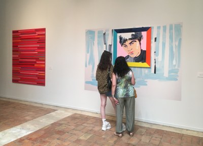 LA DIPUTACIÓN DE ZARAGOZA OFRECE VISITAS GUIADAS A LA EXPOSICIÓN SOBRE EL XXXI PREMIO DE ARTE SANTA ISABEL