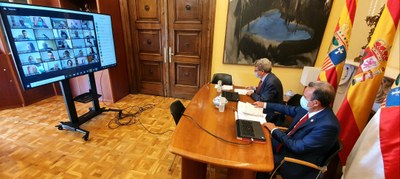 LA DPZ APRUEBA UN PLAN DE 10 MILLONES PARA QUE LOS MUNICIPIOS PUEDAN PALIAR EL IMPACTO DEL COVID Y DESTINA OTROS 5 MILLONES PARA PYMES Y AUTÓNOMOS