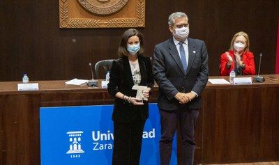 LA DIPUTACIÓN DE ZARAGOZA, GALARDONADA CON UNO DE LOS PREMIOS TRIPLE HÉLICE DE LA UNIVERSIDAD DE ZARAGOZA