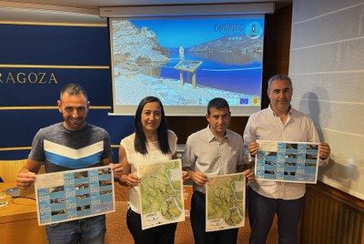 Fayón amplía su oferta turística con diez rutas para recorrer sus espacios naturales y fluviales andando o en bicicleta