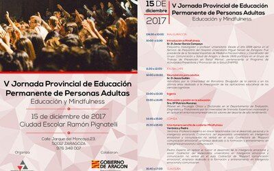 El ‘mindfulness’ centrará la V Jornada de Educación de Adultos de la DPZ