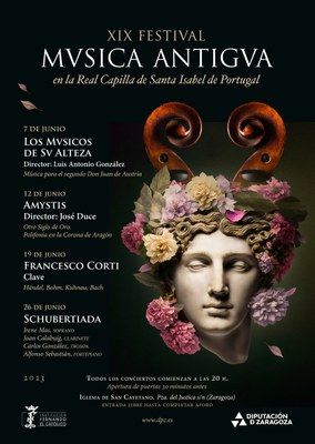 Una “schubertiada” pone fin este lunes a la XIX edición del Festival de Música Antigua de la DPZ en la Real Capilla de Santa Isabel