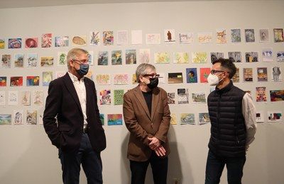 ‘Postales desde el Limbo’ pone a la venta desde mañana más de 2.000 obras de 900 artistas a beneficio de Proyecto Hombre