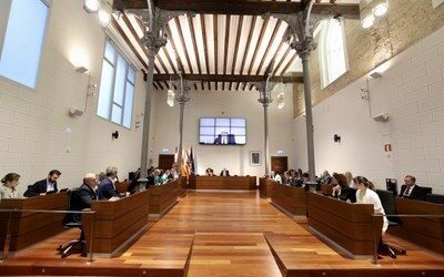 La Diputación de Zaragoza aprueba una declaración institucional para que el 2023 sea considerado el año del Papa Luna