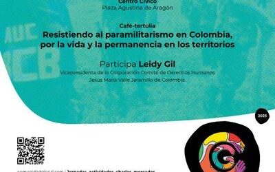 El programa Comunidad Glocal de la DPZ continúa con charlas sobre la situación en Colombia y en el norte de África