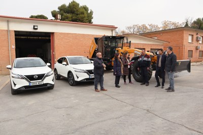 La Diputación de Zaragoza amplía su parque de maquinaria con la adquisición de una nueva motoniveladora y dos todoterrenos
