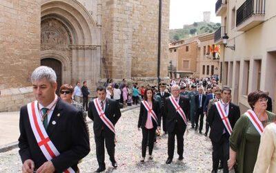 La Diputación de Zaragoza participa un año más en la celebración de los Corporales de Daroca