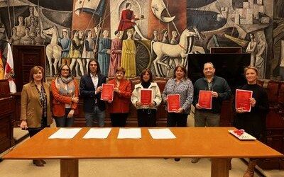 La Diputación de Zaragoza y los sindicatos firman el primer Plan de Igualdad de la institución