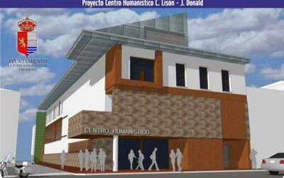La Puebla de Alfindén y la fundación C. Lisón-J. Donald colocarán mañana la primera piedra de su Centro Humanístico