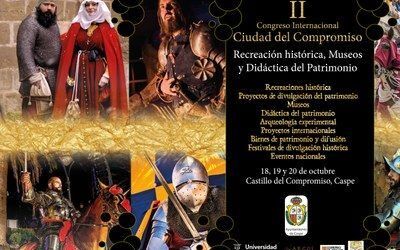 Caspe celebra este fin de semana su II Congreso Internacional Ciudad del Compromiso, centrado en las recreaciones históricas