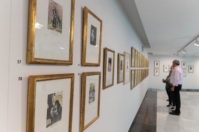 La Diputación de Zaragoza expone los “Caprichos” de Dalí en el Centro de Arte y Exposiciones de Ejea