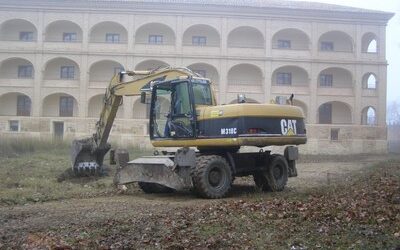 Comienzan las obras para terminar de construir el parador de Veruela